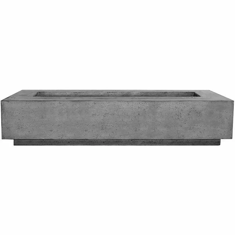 Prism Hardscapes - Tavola Series 6 Rectangular Concrete Fire Pit Table