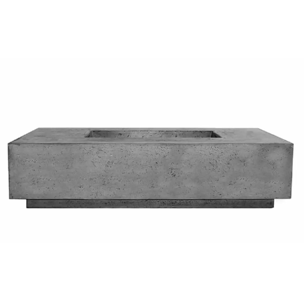 Prism Hardscapes - Tavola Series 8 Rectangular Concrete Fire Pit Table