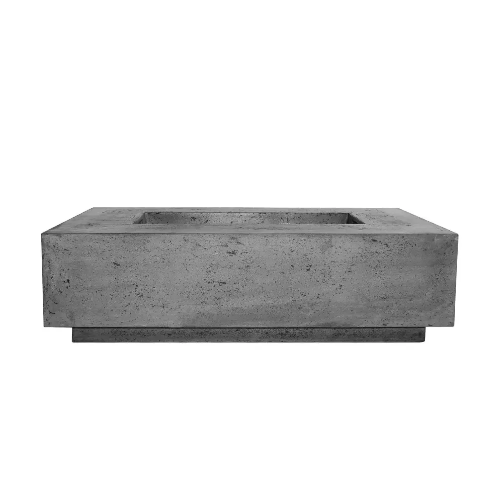 Prism Hardscapes - Tavola Series 1 Rectangular Concrete Fire Pit Table Outland Living