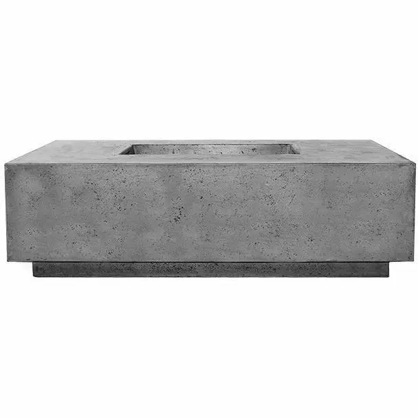 Prism Hardscapes - Tavola Series 7 Rectangular Concrete Fire Pit Table