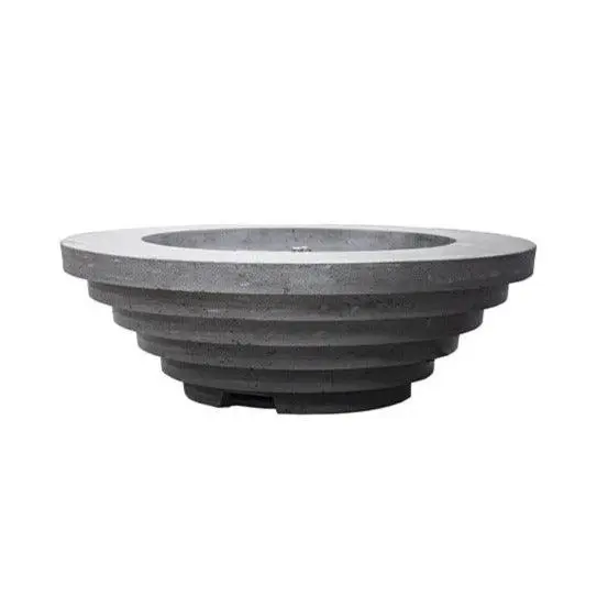 Tabletop Fire Pit Prism Hardscapes - Triton Round Concrete Fire Bowl