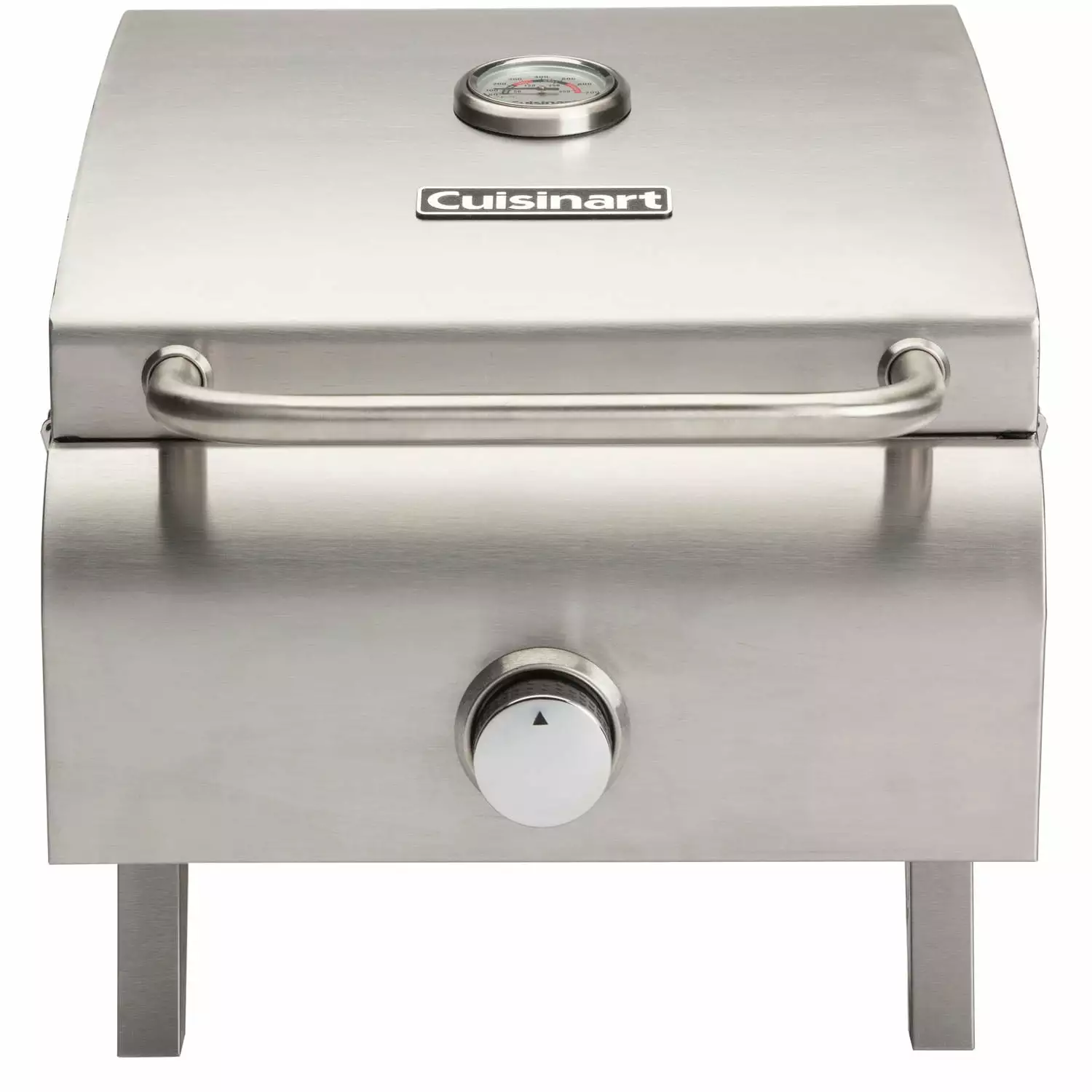 Cuisinart 1 Burner Silver Propane Travel-friendly Gas Grill Compact Design