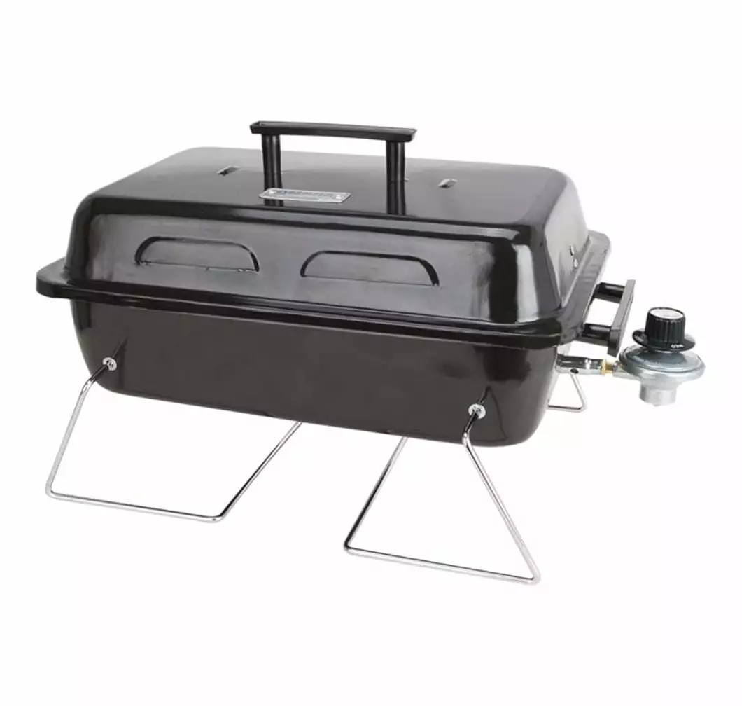 Omaha YL1081 Table Top Travel-friendly Gas Grill 11000 BTU Compact Design
