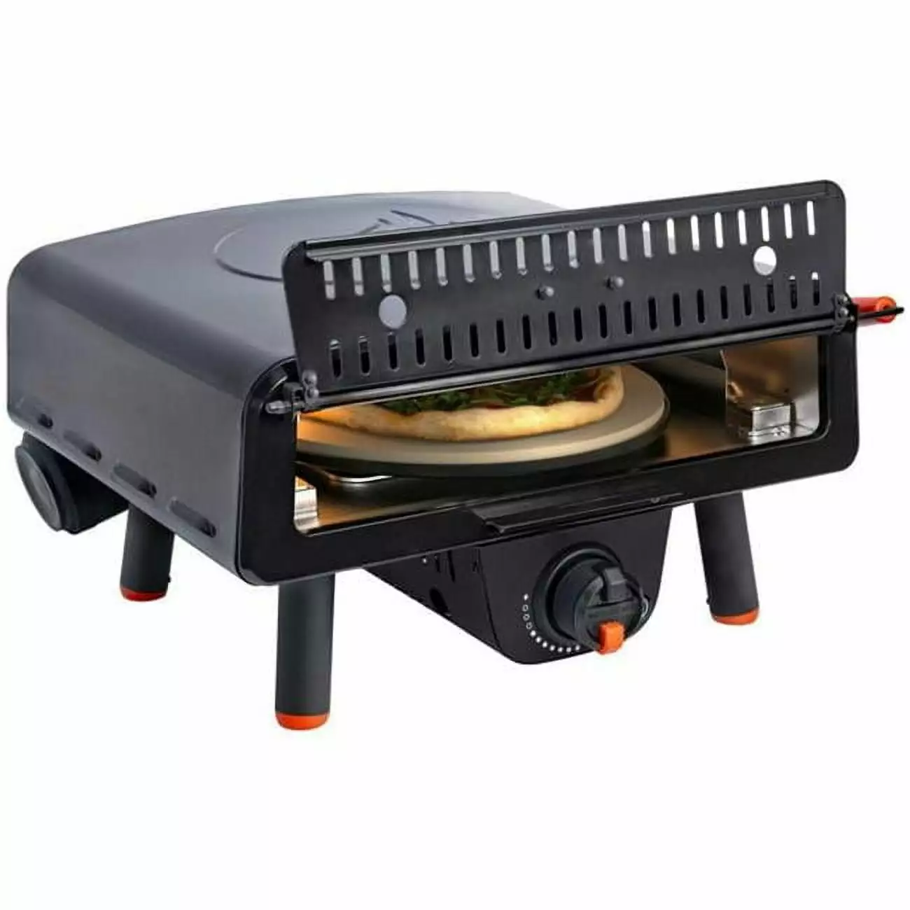 Blackstone Leggero Tabletop Outdoor Pizza Oven 13 Rotating Cordierite Stone