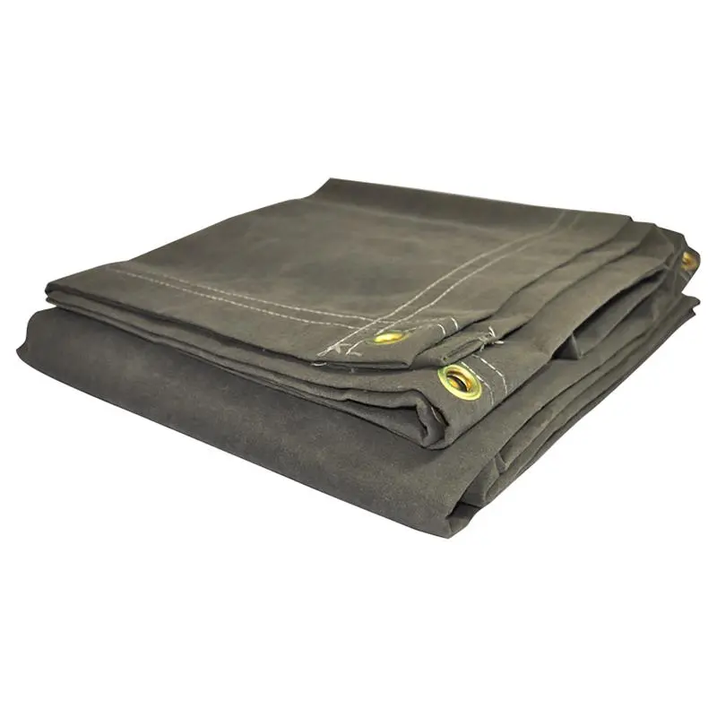 Foremost Dry Top Heavy Duty Canvas Tarp Olive 12 ft x 16 ft