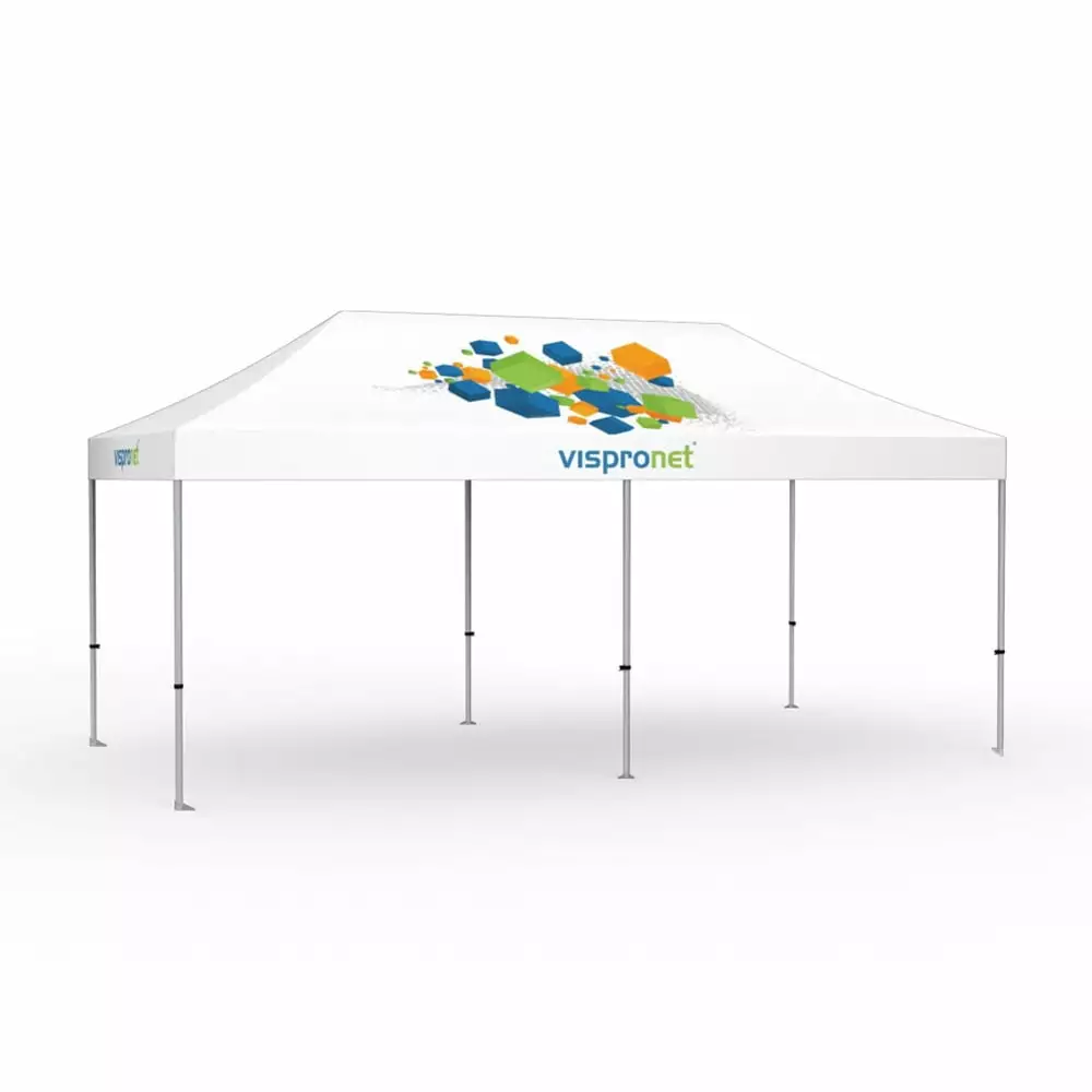 Vispronet 10x20 ft Canopy Tent Frame - 68lb Height Adjustable Legs - Frame Only