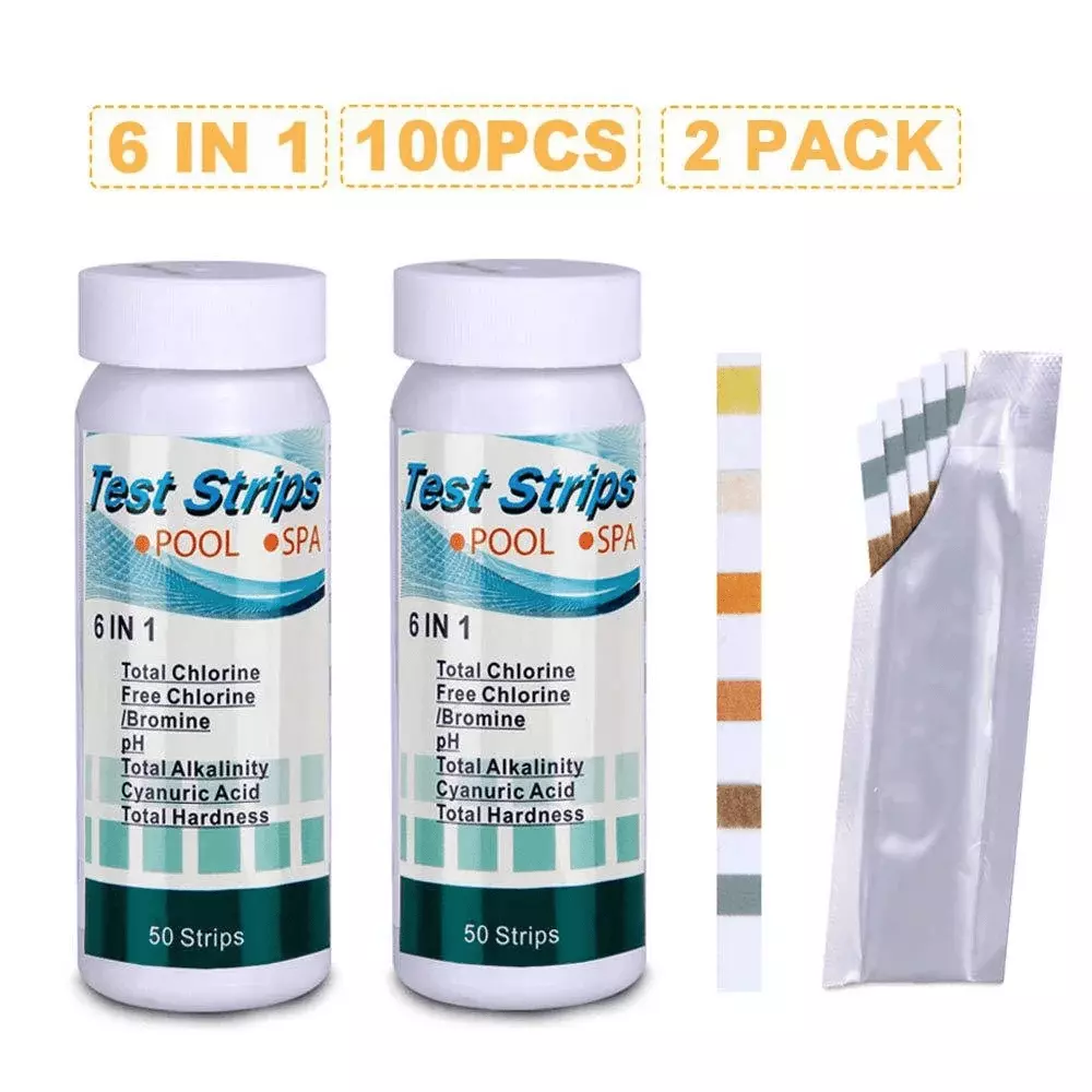 PH Chlorine Testing Pool Water Test Kit Hot Tub and Swimming Pool Outdoor Use