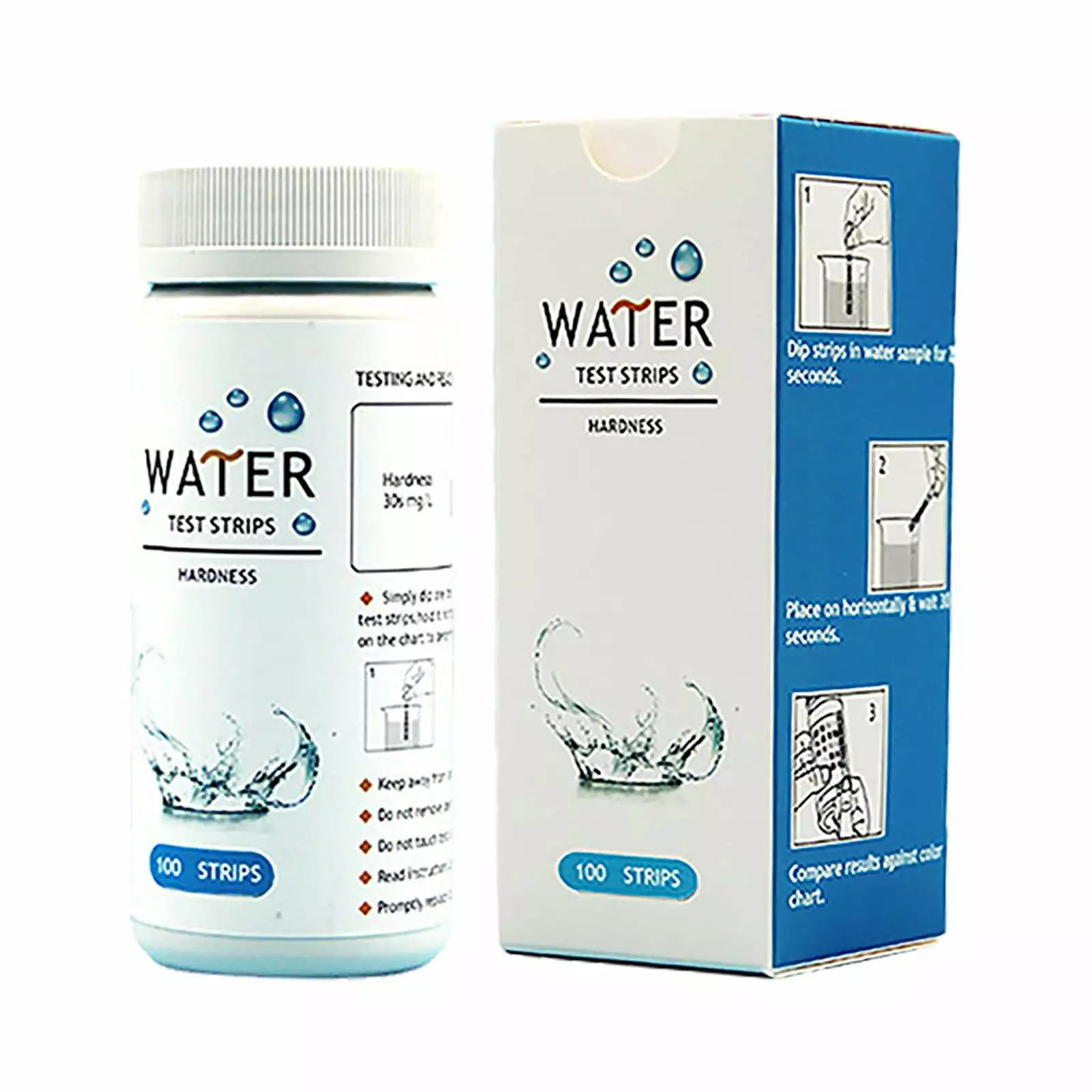 Water Hardness Test Kit Home Drinking Well Spa Swimming Pool Softener Dishwasher and More