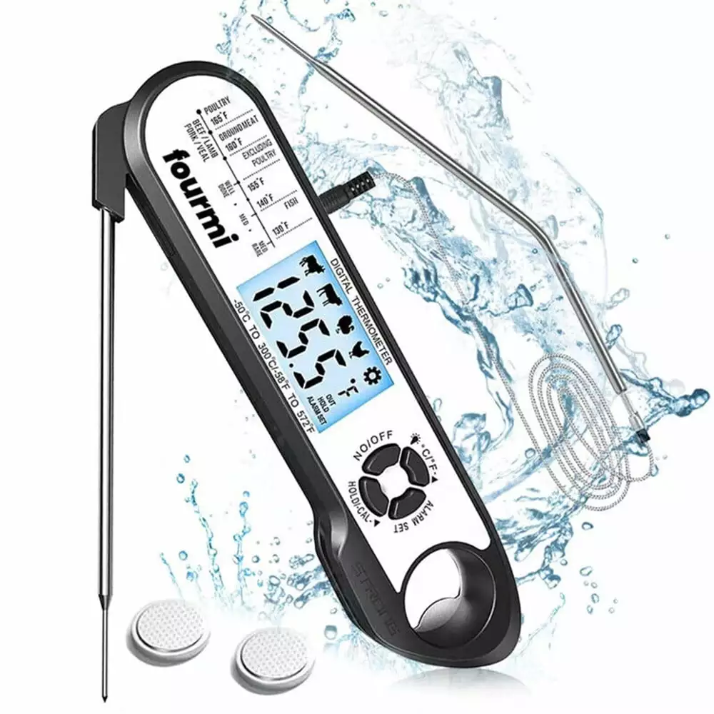 Instant Read Meat Kitchen Probe Cooking Digital Food Thermometer Deep Fry BBQ Idealforce