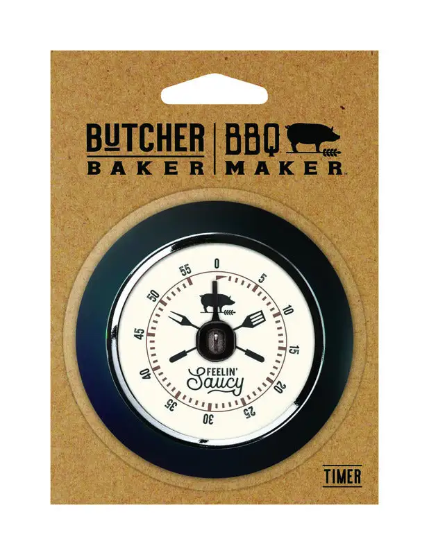 Open Road Brands Butcher Baker BBQ Maker Feelin' Saucy Timer Pack 4