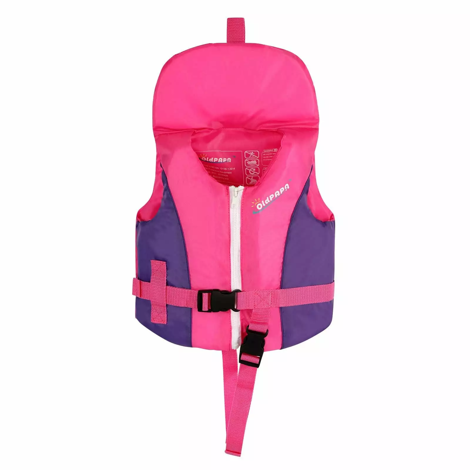 Kids Swim Float Life Vest Toddler Baby Floating Jacket Support Collar and Quick Release Buckle L