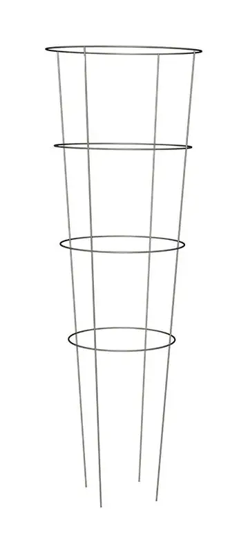 Panacea 54 H X 16 W Gray Steel Tomato Cage Pack 25