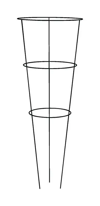Panacea Vivid 42 H X 16 W Assorted Steel Tomato Cage Pack 25