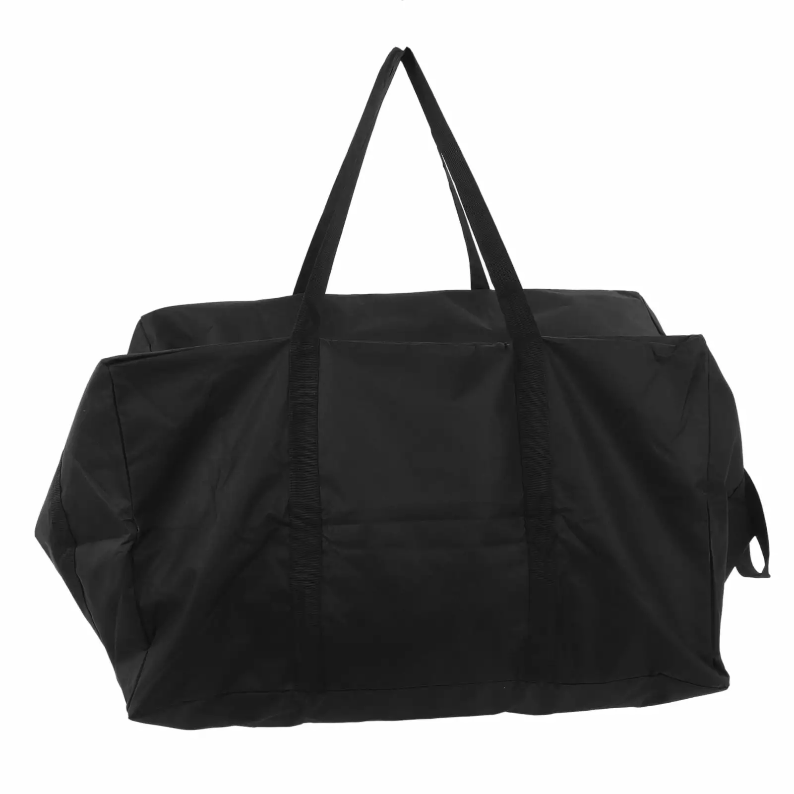 BBQ Tool Bag Travel-Friendly Waterproof Dustproof Wear Resistant Black Grilling Tool Storage Tote Bag 74x57x43cm