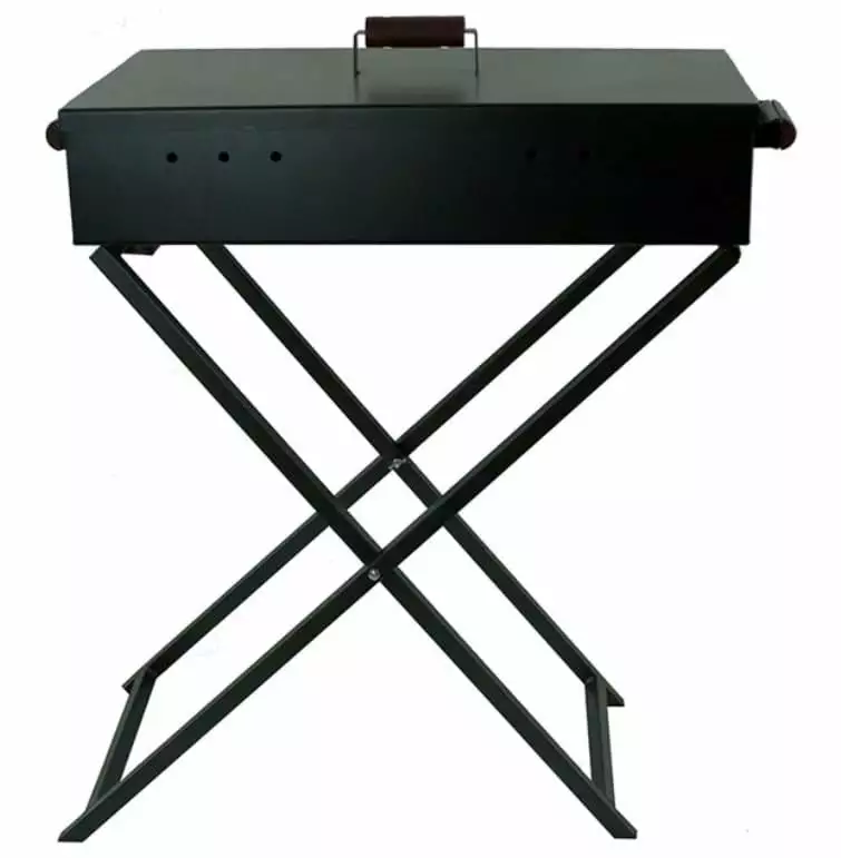 Traditional Persian Middle Eastern Arabic Turkish Cast Iron BBQ Charcoal Grill Mexican Style Iranian Mangal Kabob Paz Larg...