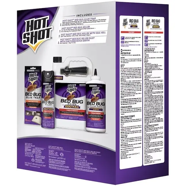 Hot Shot Bed Bug Killer Treatment Kit - Complete Bed Bug Elimination Solution