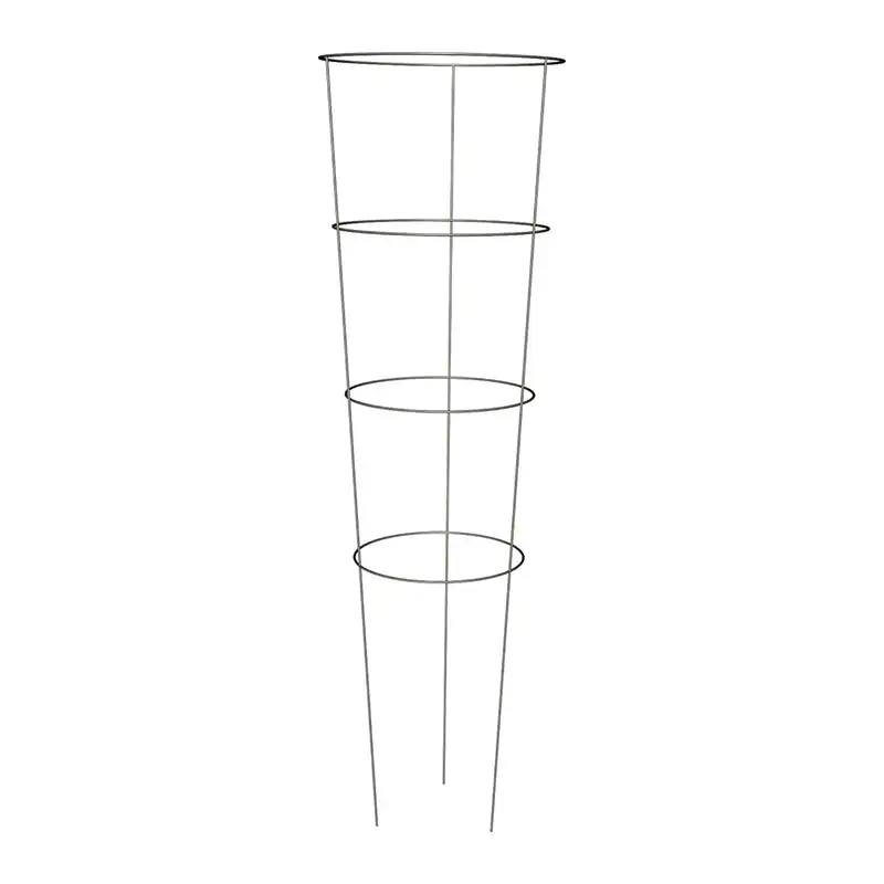 Panacea 42 Inch H x 14 Inch W Gray Steel Plant Support Pack 25 Gardens