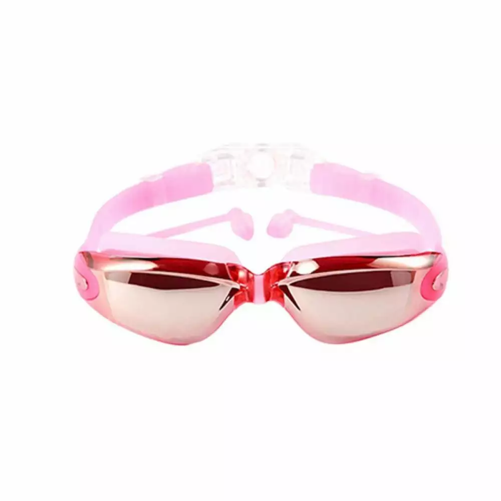 Swimming Goggles Earplugs Anti Fog UV Protection Triathlon Goggles