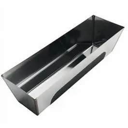 Heliarc Mud Pan Grip Stainless Steel 12-Inch Masonry Tool Advance Equipment