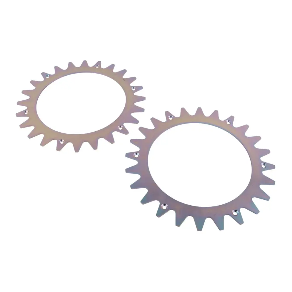 2 Pieces Anti-Slip Grip Spike TLMC-01 McCulloch Lawnmower R600 R800 R1000 Improved Airflow