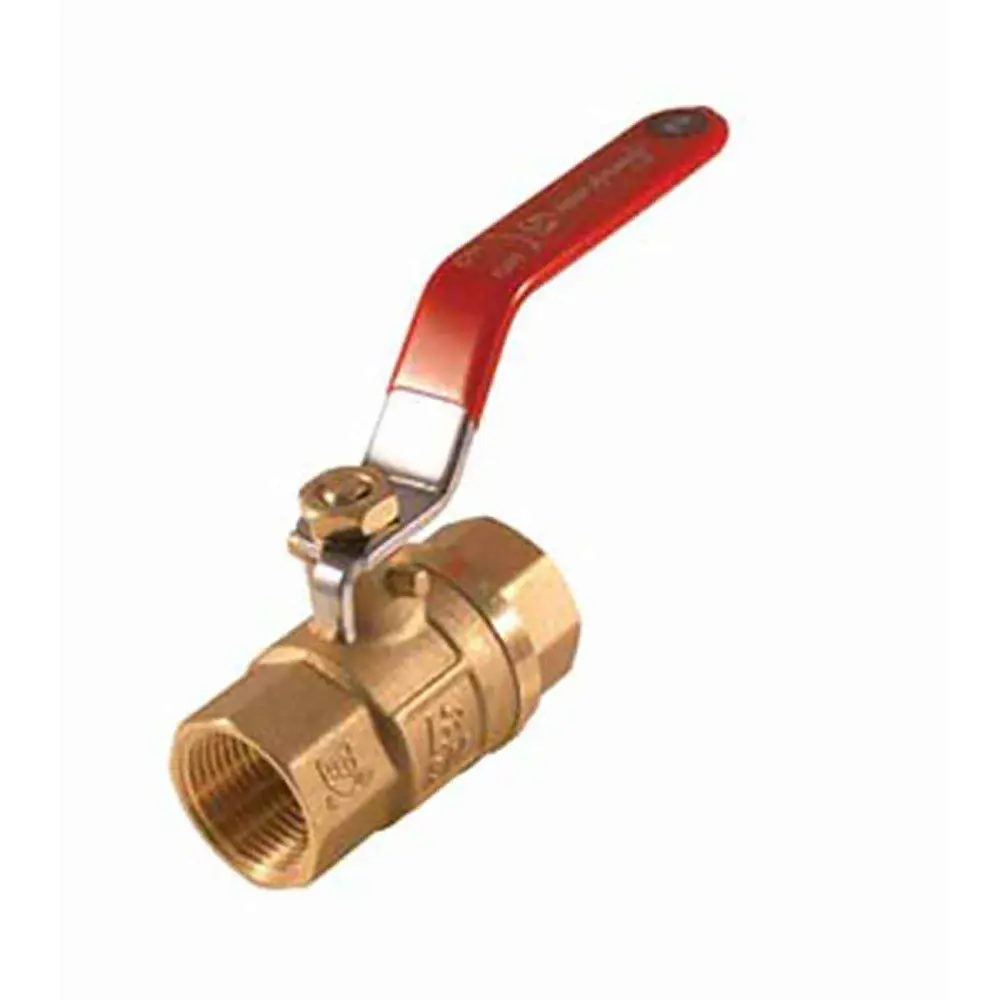 Threaded Full Port Ball Valve Brass, 2"
