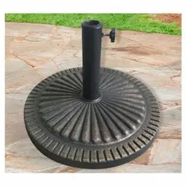 Bronze Umbrella Base 22-Inch Sturdy Large Patio Umbrellas Four Seasons Courtyard