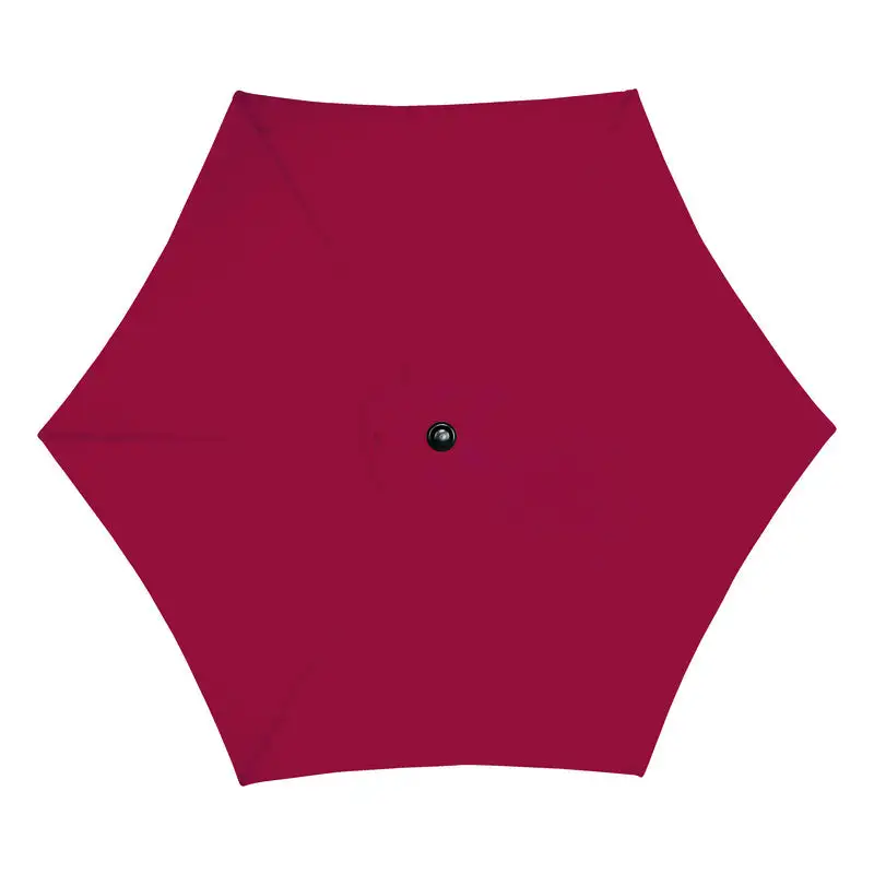 Living Accents 9 ft Tiltable Brick Market Umbrella Outdoor Patio Shade