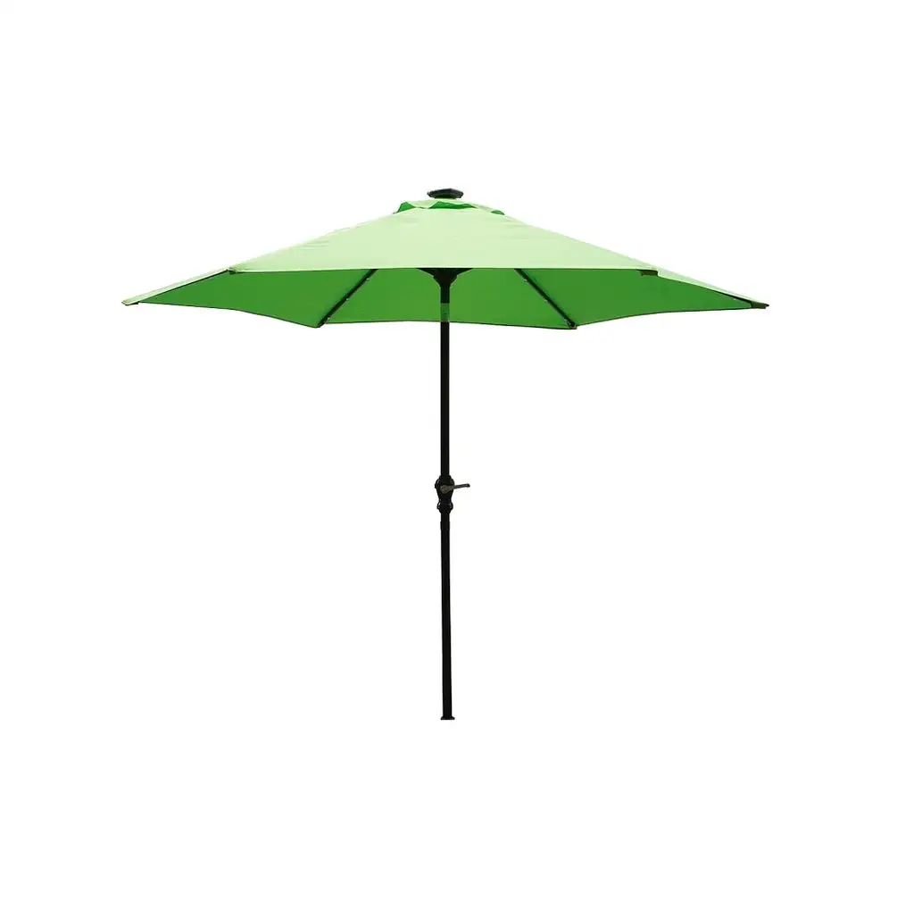 Seasonal Trends 59488 Orange 9 ft Steel Tilt Patio Umbrella