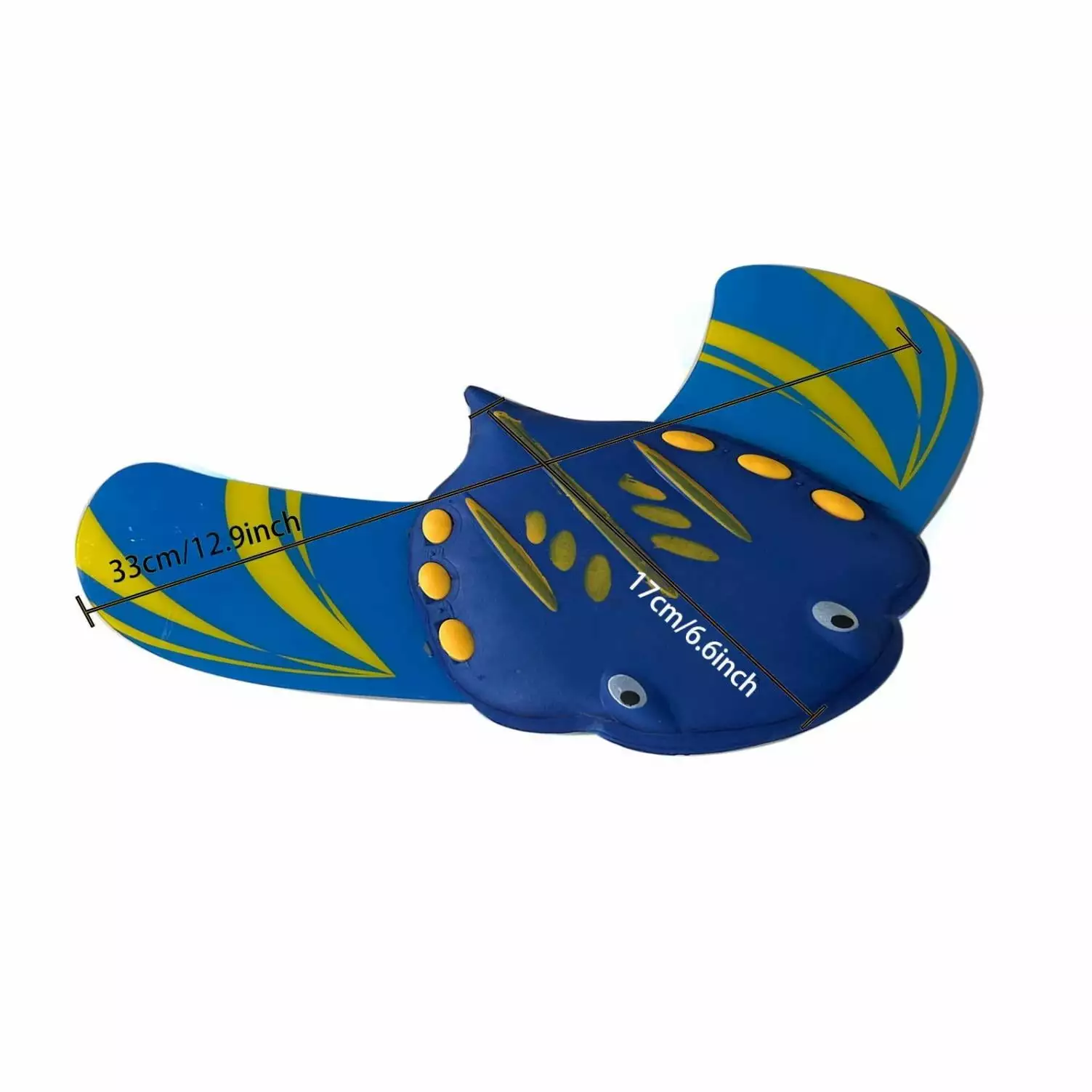 EQWLJWE Large Stingray Glider Underwater Pool Toy Adjustable Fins Travel Up to 60 Feet Deals