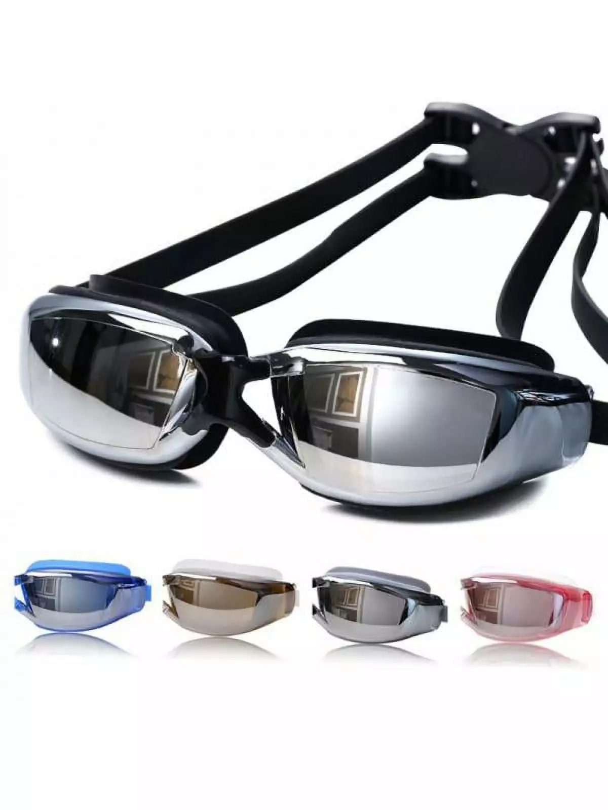 Unisex Swimming Goggles Men Women Boys Girls Anti-Fog and Comfort Fit