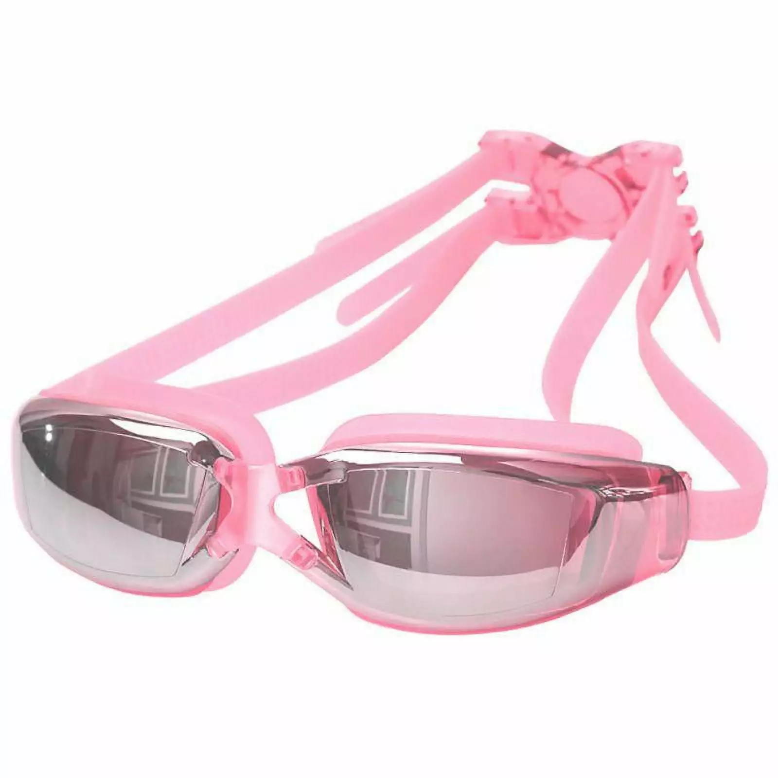 Waterproof Swim Goggles Anti Fog UV Protection Adults Women Men Kids Girls Boys Youth