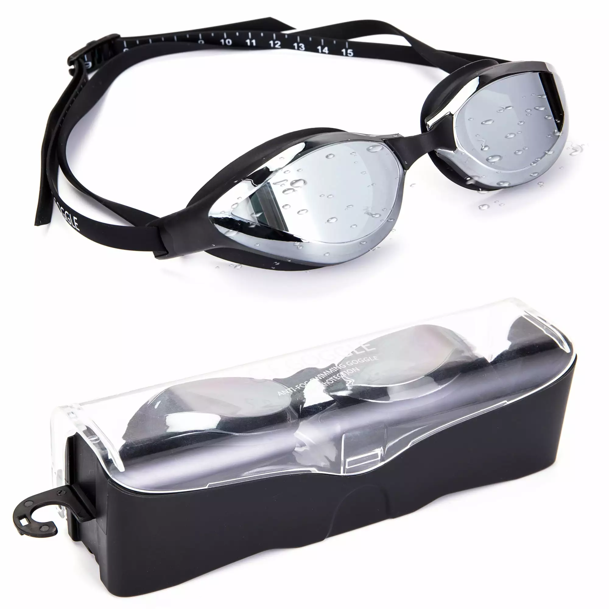 LELINTA Anti-fog Swim Goggles Big Leakproof Swimming Goggle Mask Glasses Adults Men Women Teen Kids Girls Boys