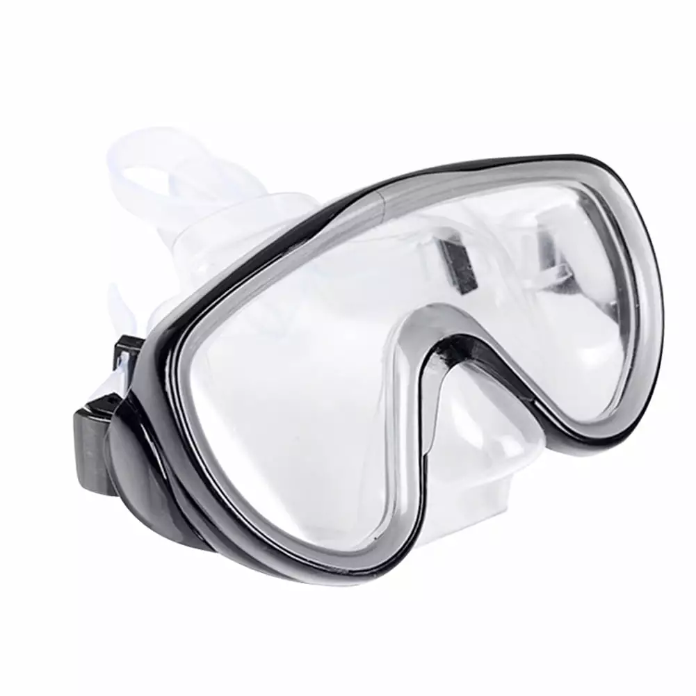Yucurem Swimming Glasses Adults Women Men Snorkeling Diving Goggles Black 1