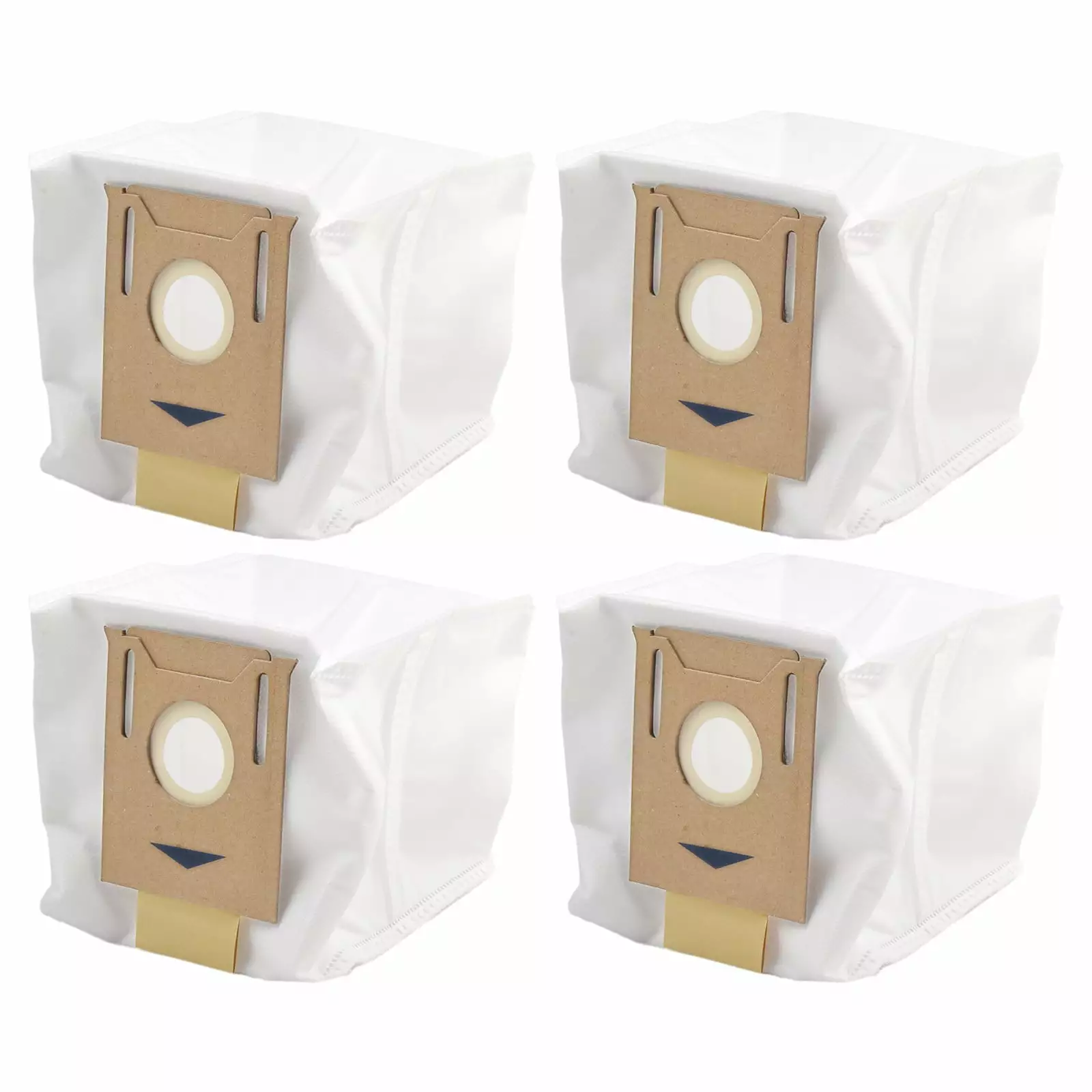 4 Pack Dust Bags Replacement Ecovacs Deebot N10 N10 Plus Robot Vacuum