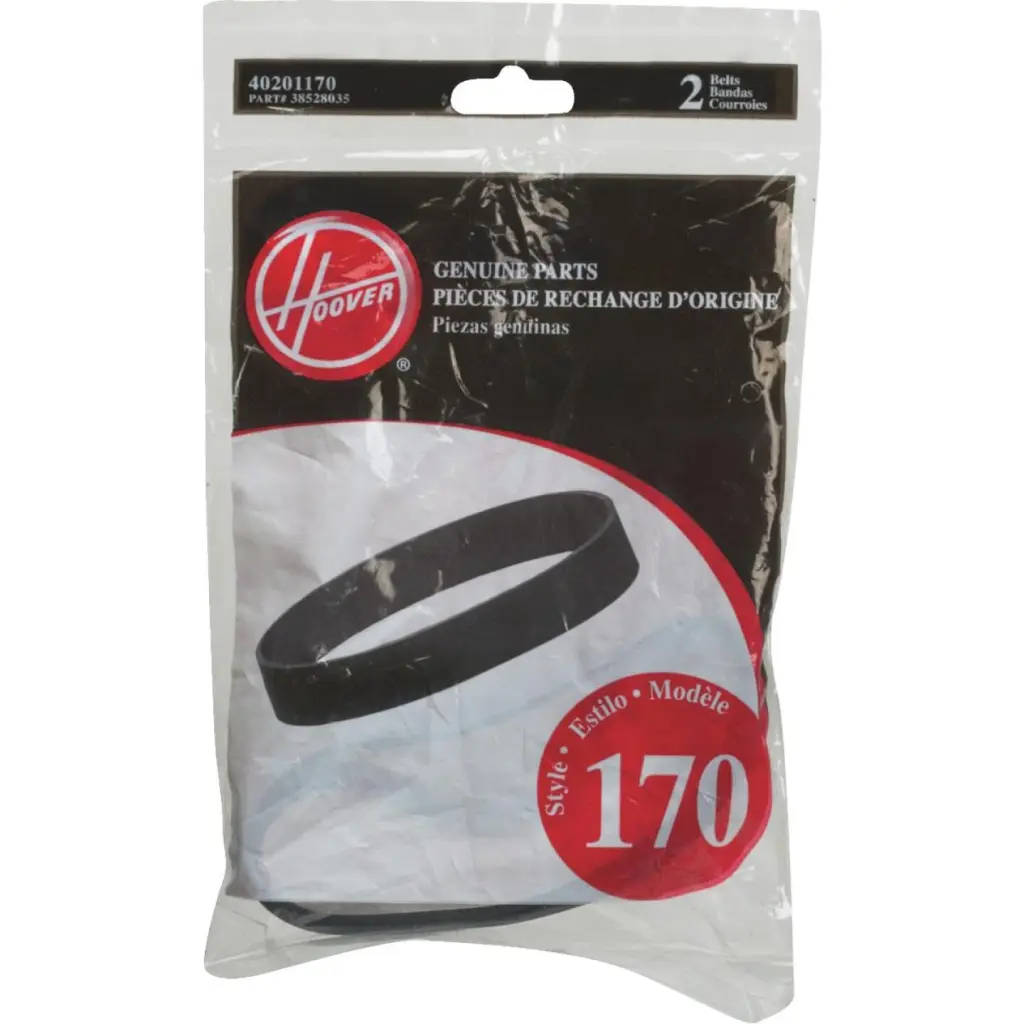 Hoover Type 170 WindTunnel Vacuum Cleaner Belt 2-Pack Reliable Replacement