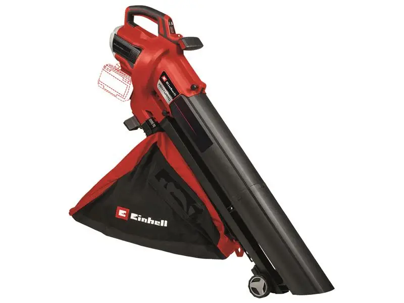 Einhell VENTURRO 36/240 Power X-Change Leaf Vacuum 36V Bare Unit Red/Black