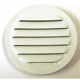 Insect-Proof Mini Louvers, White, 3-., 4-Pk. Ventilation and Pest Control Various