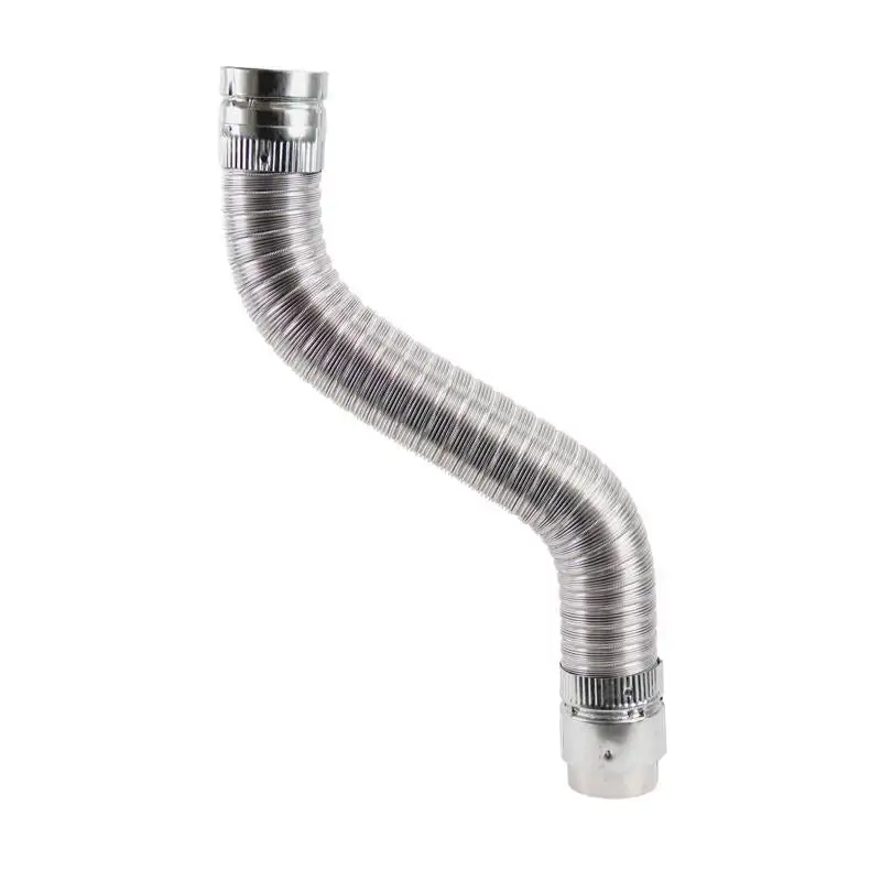 Selkirk 3 . D X 42 . L Aluminum/Galvanized Steel Gas Vent Connector Safe Ventilation