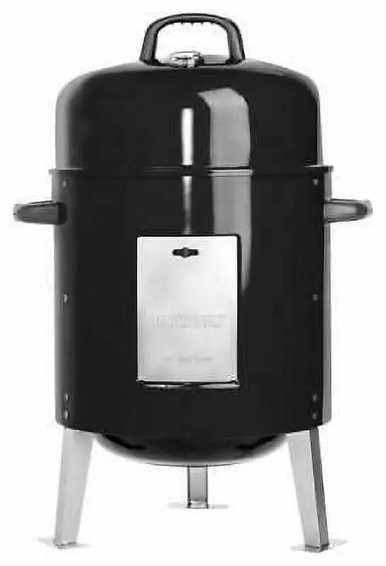 Masterbuilt John McLemore Signature Series 365-Sq Black Vertical Charcoal Smoker