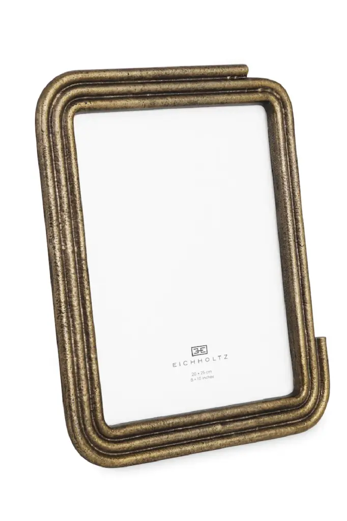 Antique Brass Picture Frame Eichholtz Brescia Vintage Photo Display Frame