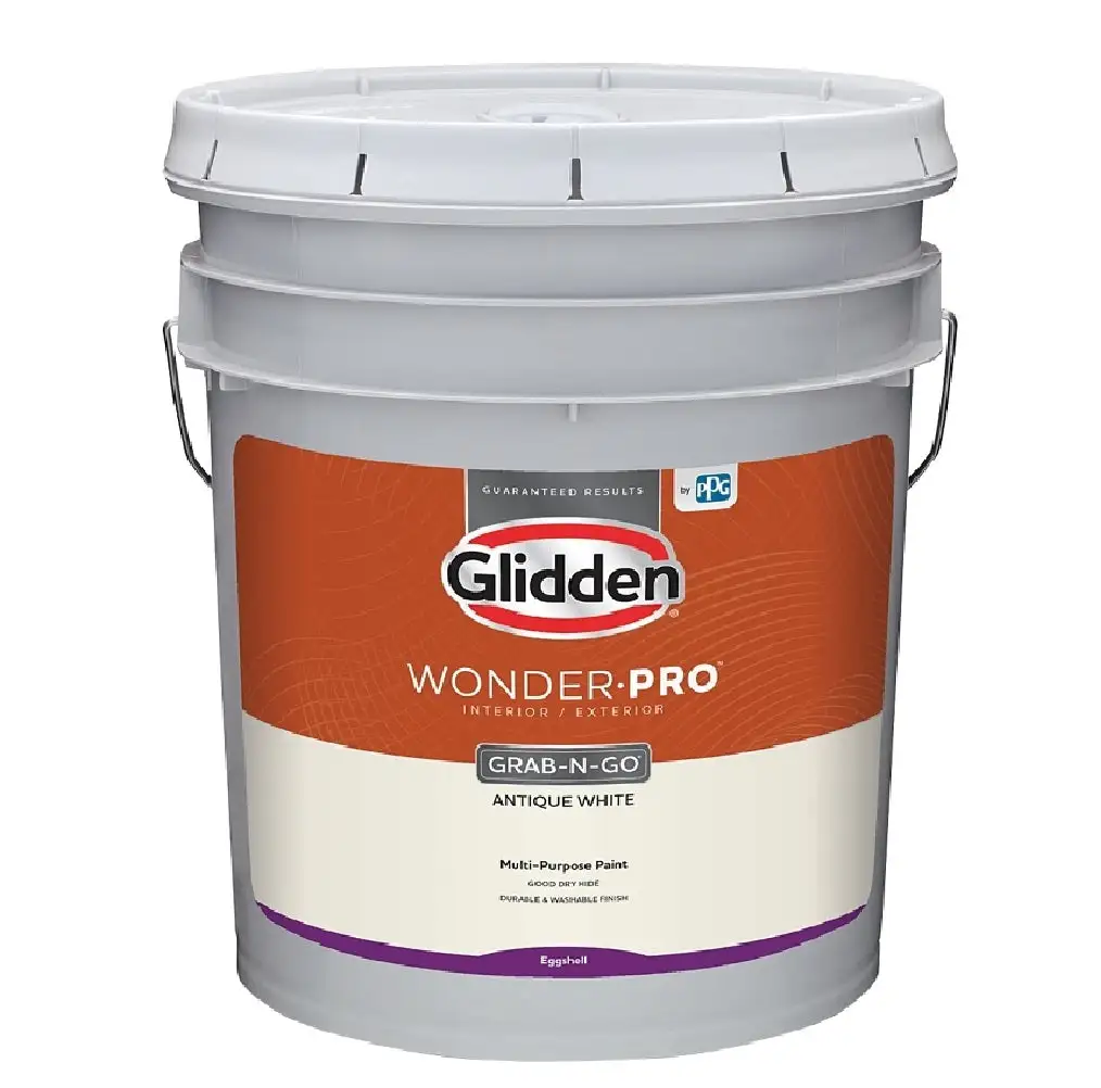 Glidden GLWP31AW/05 Wonder-Pro Series Paint Antique White Professional Interior Paint