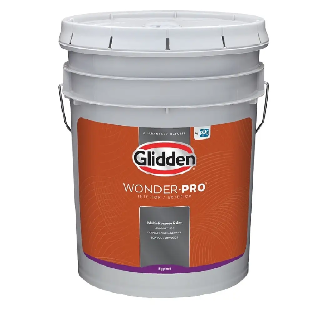 Glidden GLWP31WB/05 Wonder-Pro Series Paint Eggshell Finish Professional Interior Paint