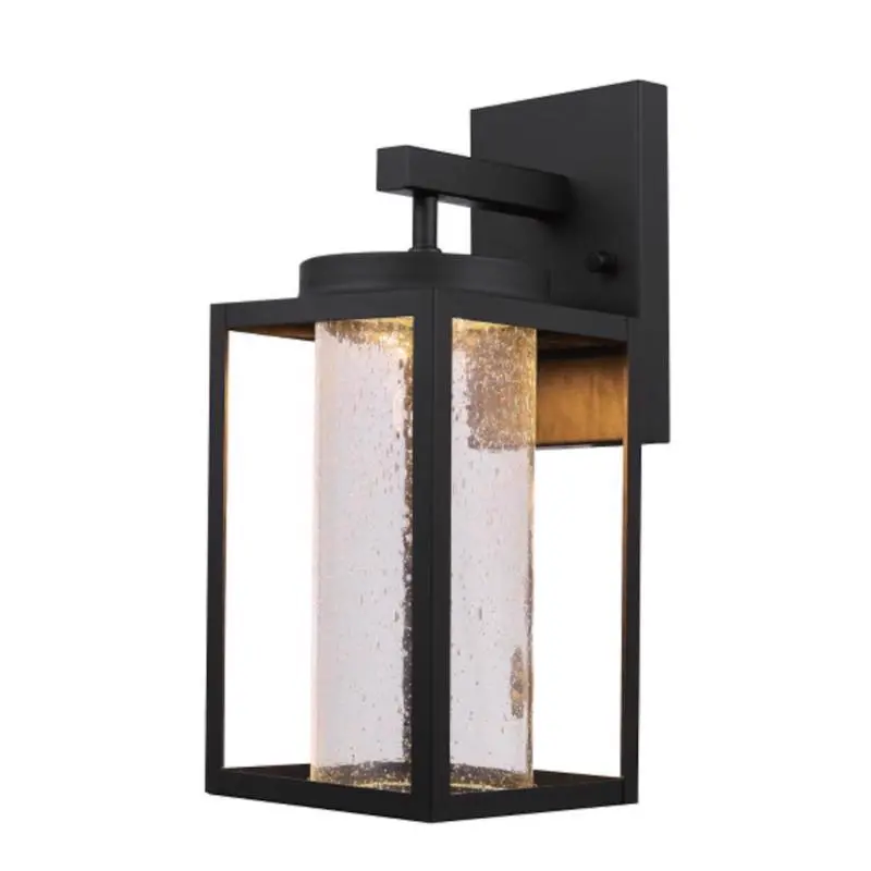 Globe Electric Capulet 1-Light Matte Black Wall Sconce Modern Indoor Lighting Fixture