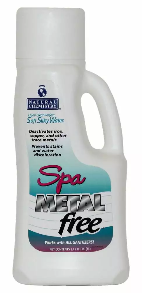 NEW Natural Chemistry 04133 Hot Tub Spa Metal Free Water Chemical 1 Liter 2