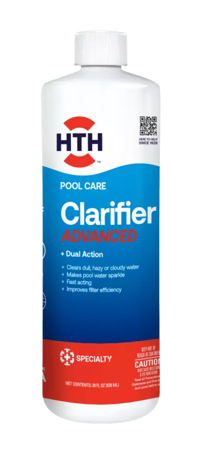 HTH Pool Care Clarifier Advanced Swimming Pools 28oz Liquid