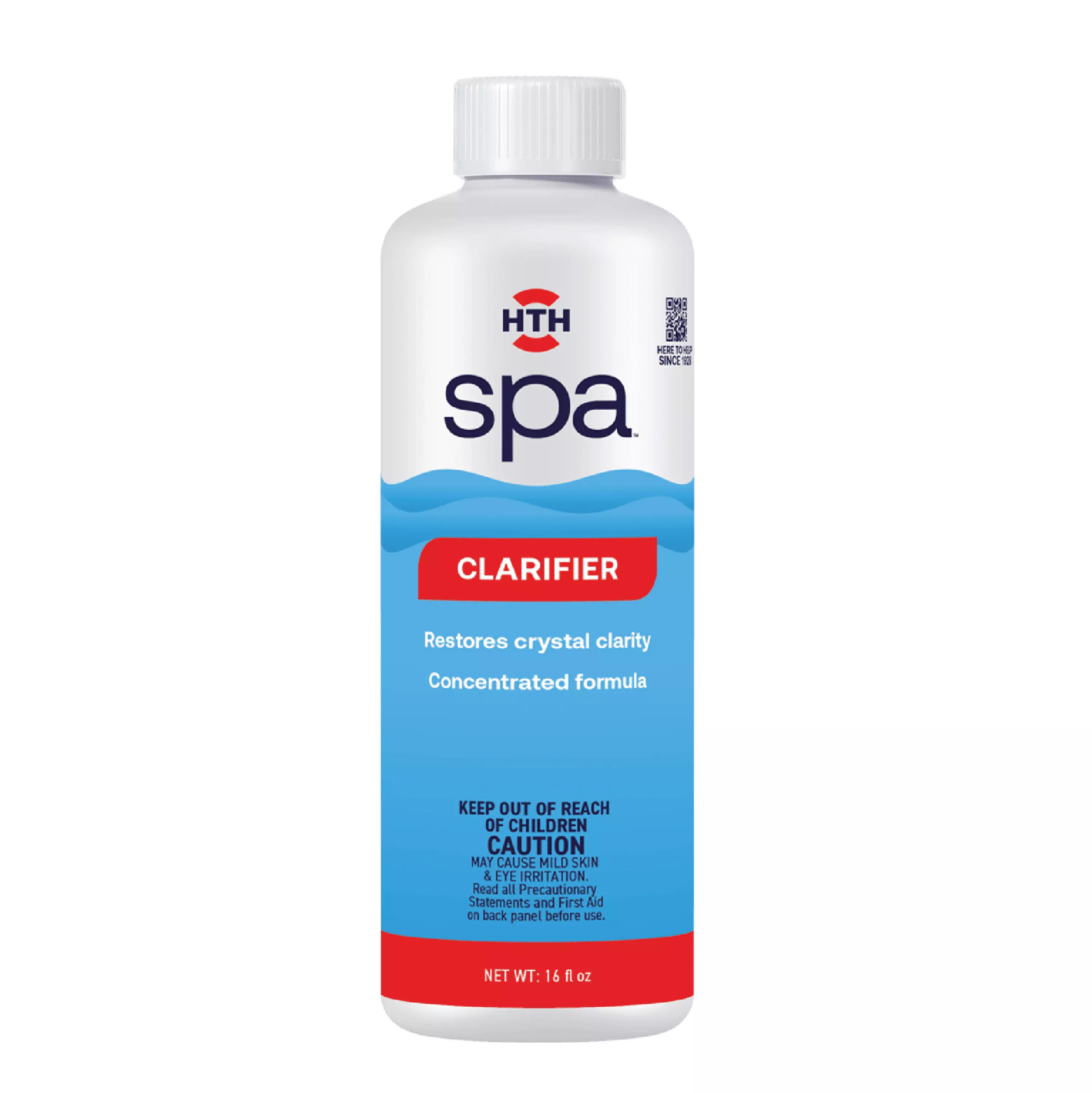 HTH Spa Care Clarifier Concentrated Spas and Hot Tubs 16 oz 16oz