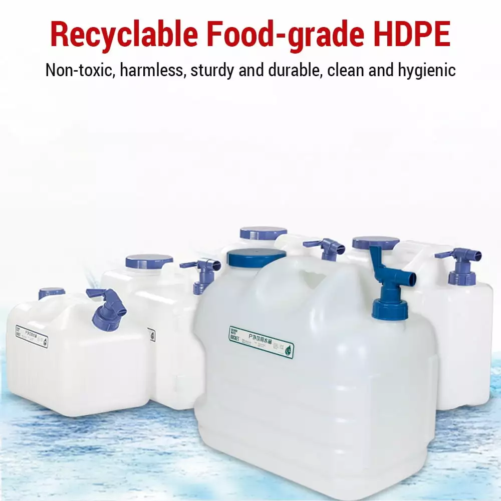 Huiop Water Containers Term Mewmewcat Bucket Water Twirltide Home and Garden Storage Bestauty