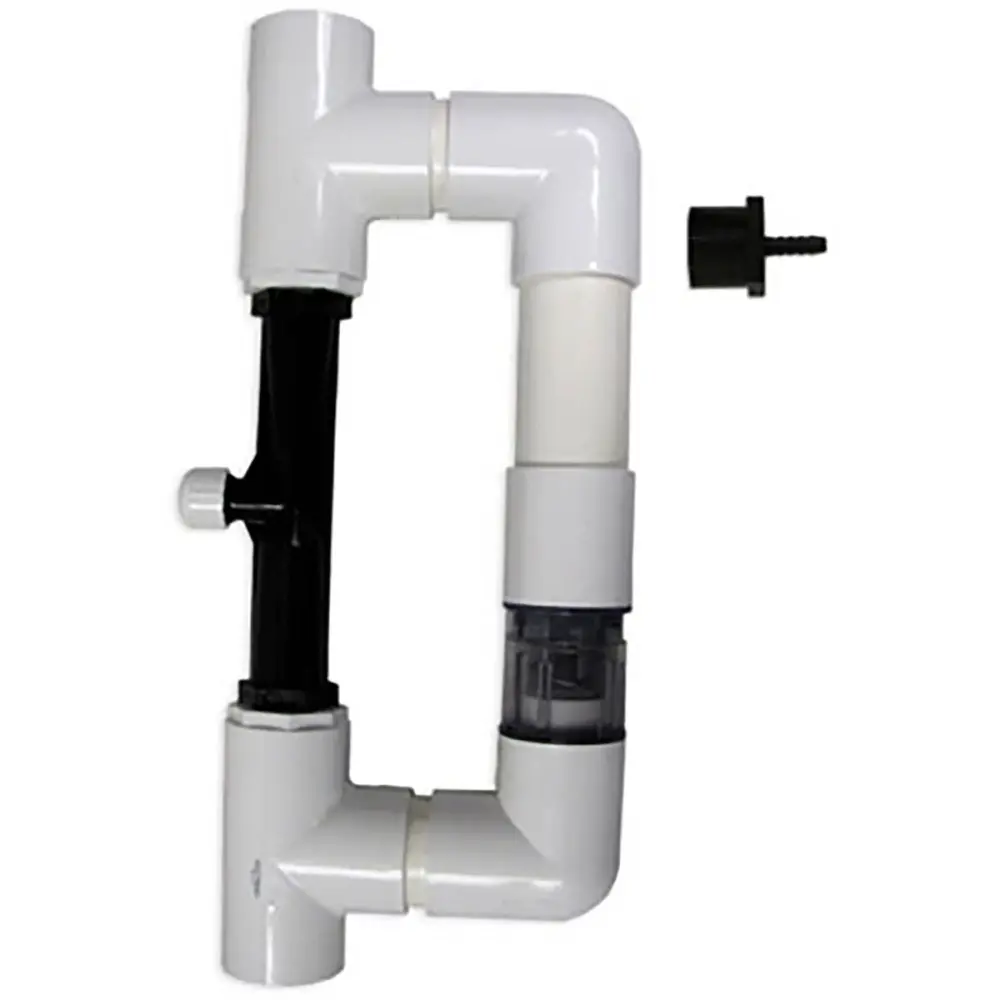 2 "Universal Plumbing Kit Black