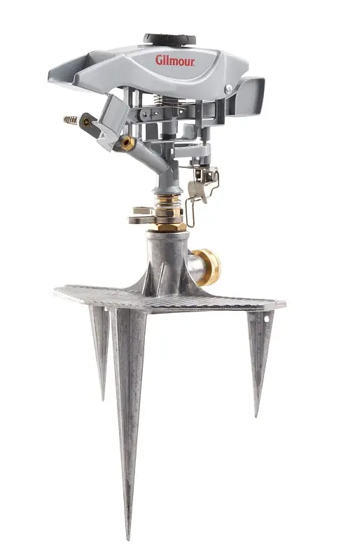 Gilmour 809993-1001 Impulse Sprinkler, Full-Circle, All-metal