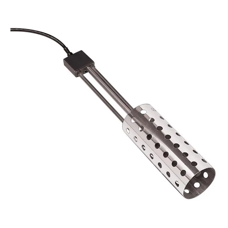 API Stainless Steel Gray 1000W 120V Safety Shut Off Bucket Heater Livestock